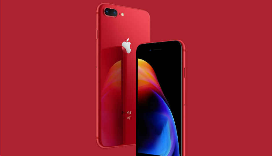 Apple iPhone 8 और Apple iPhone 8 Plus Red Edition भारत में प्री-आर्डर के लिए हुए उपलब्ध