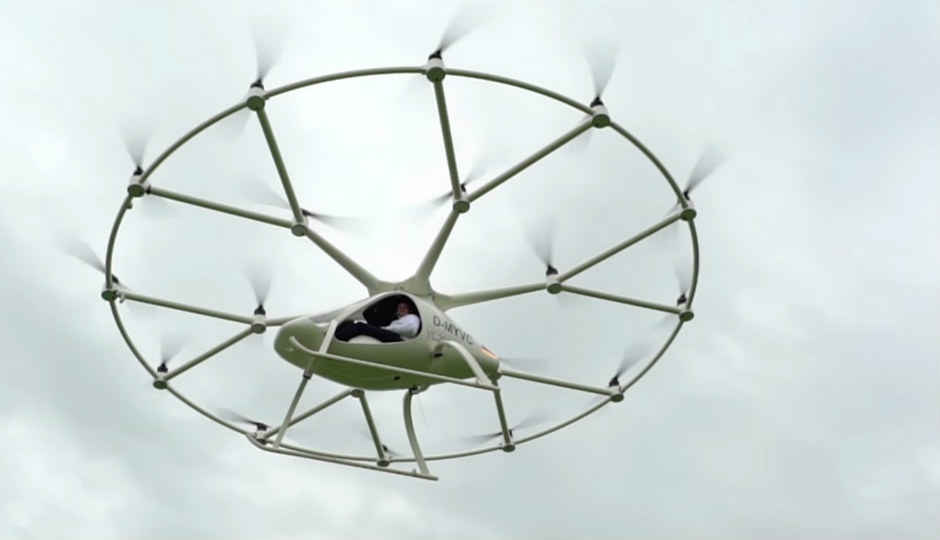 Intel-powered Volocopter air taxi demonstrates first trial flight