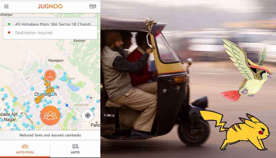 Jugnoo integrates ‘Pokemon Go’ API into app