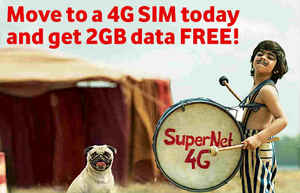 2 ജിബിയുടെ സൗജന്യ ഡാറ്റയുമായി വൊഡാഫോൺ