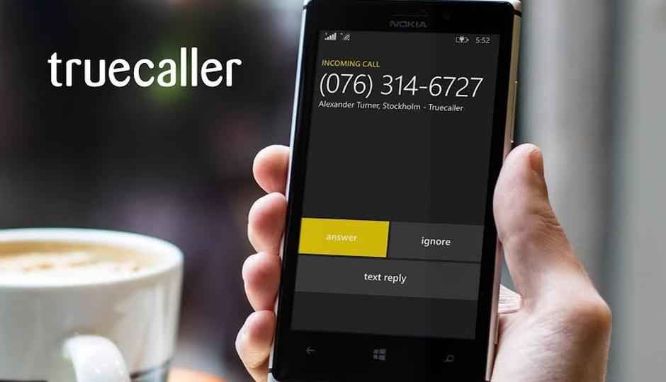 Truecaller rolls out Live Caller ID feature for Windows Phone