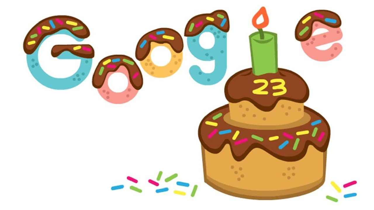 Happy Birthday Google: আজ 23 বছরের হল গুগল, Google Doodle-এ তৈরি করল অ্যানিমেটেড কেক