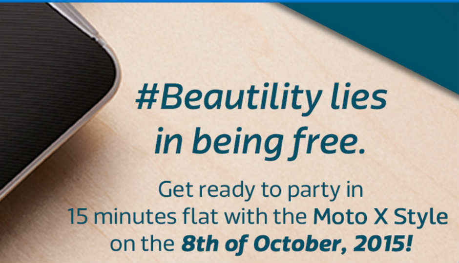 Moto X Style to launch in India on October 8