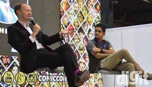 Sherlock creator Mark Gatiss at Mumbai Comic Con 2014