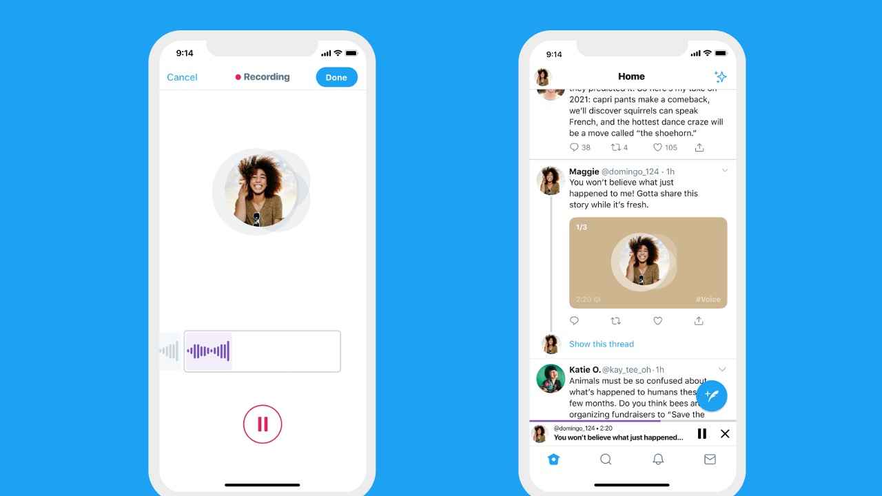 Twitter introduces Voice Tweets to let users record short audio messages