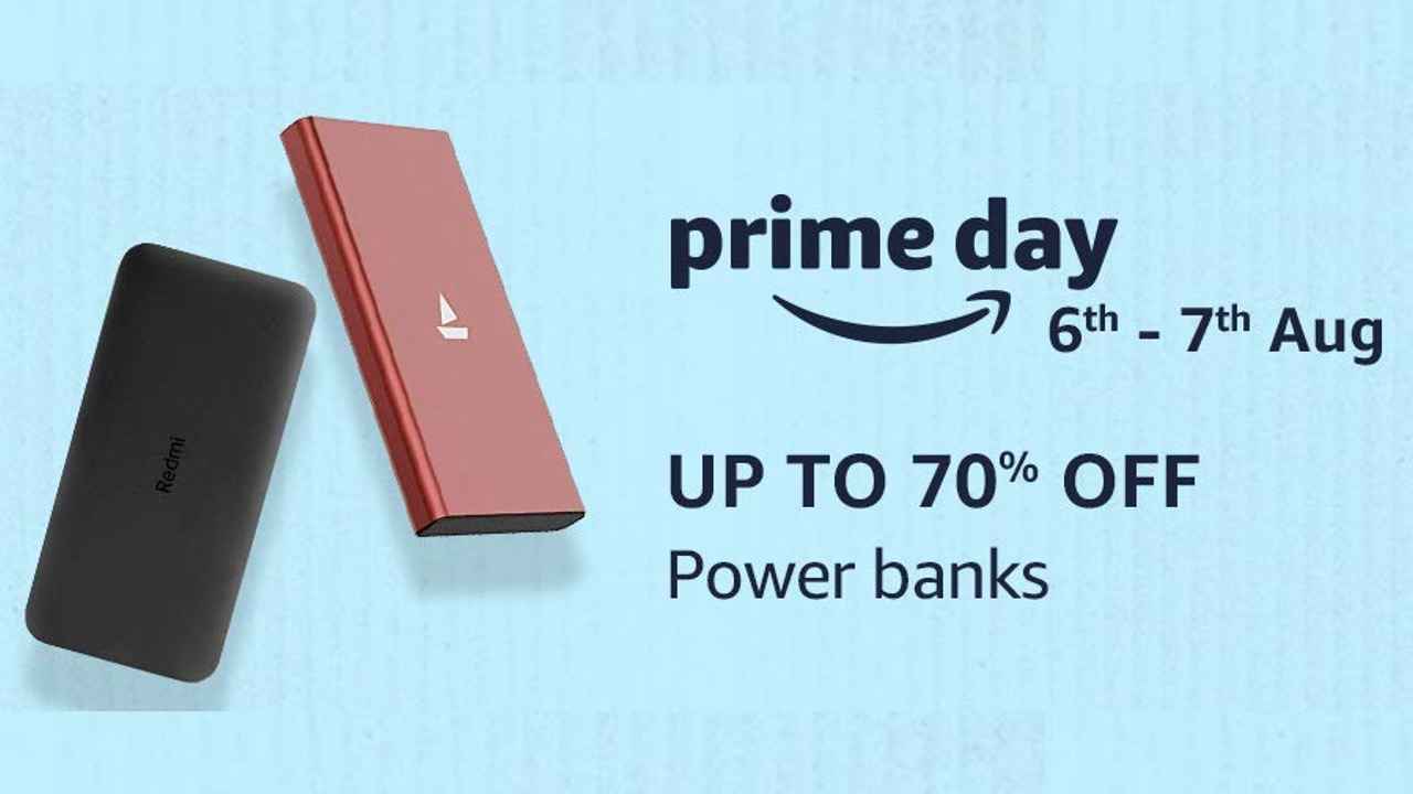 Amazon Prime Day 2020 Sale: Best deals on power banks