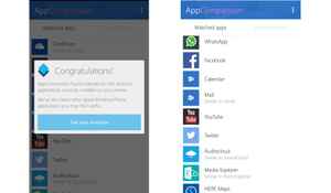 మీకు తెలియని ఆండ్రాయిడ్ విండోస్ యాప్ : యాప్ కంపేరిజన్