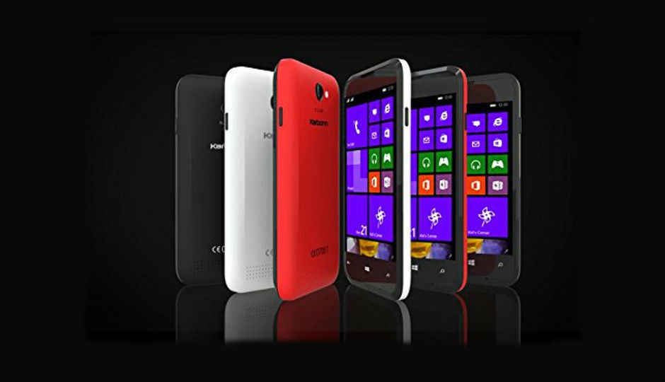 Karbonn Titanium Wind W4, WP 8.1 based phone available for Rs 5999