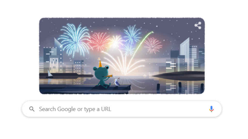 New Year’s Eve: Google ने इस Doodle से किया जश्न का आगाज़