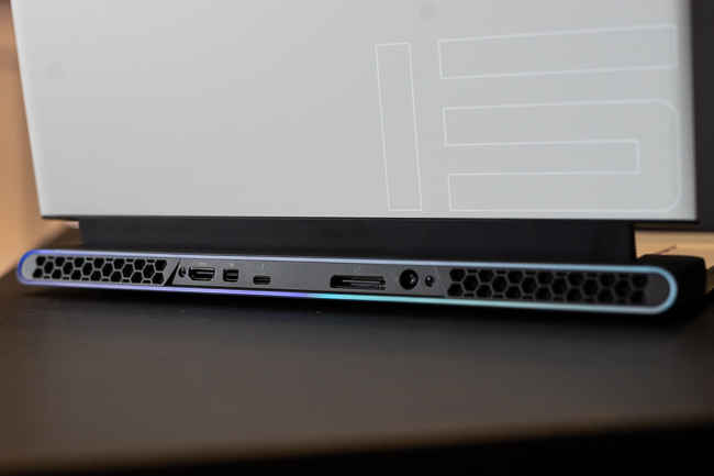 The Alienware m15 R2 with its Legend design comes with honeycomb cutouts for improved airflow