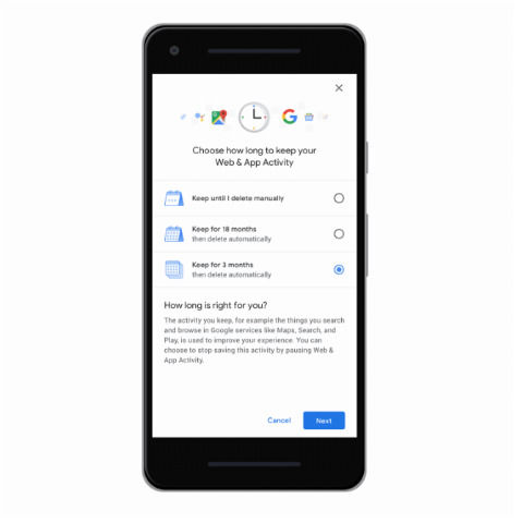Google will now let you Auto-Delete your Location History and Web & App Activity Data every 3 or 18 months