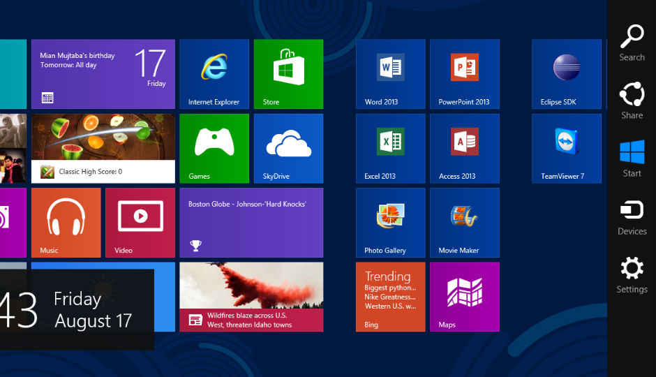 Windows 9 says no to Charms Bar, yes to virtual desktops