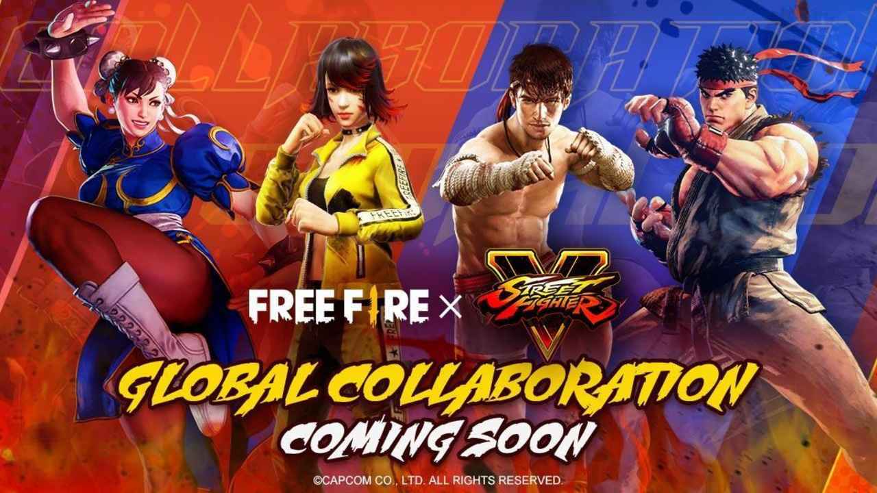 Garena teases Free Fire x Street Fighter V crossover in July