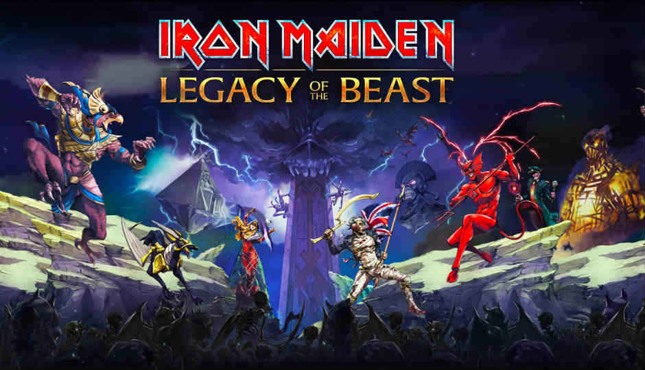 Mosh with Iron Maiden in role-playing game for iOS and Android