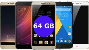 ಭಾರತದಲ್ಲಿ 64GB ಯ ಸ್ಟೋರೇಜ್ ಹೊಂದಿರುವ ಅತ್ಯುತ್ತಮ ಫೋನ್ಗಳು ನಿಮ್ಮದೇಯಾದ ಬಜೆಟ್ಗಲಲ್ಲಿ ಲಭ್ಯವಿವೆ.