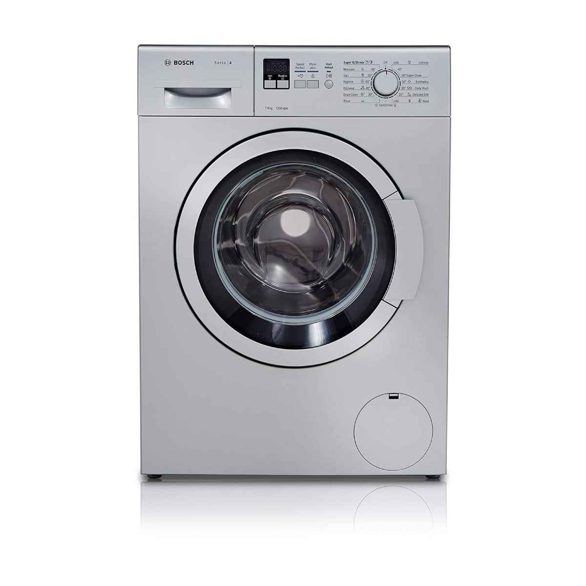 Bosch 7  Fully Automatic Front Load Washing Machine Silver (WAK24168IN)