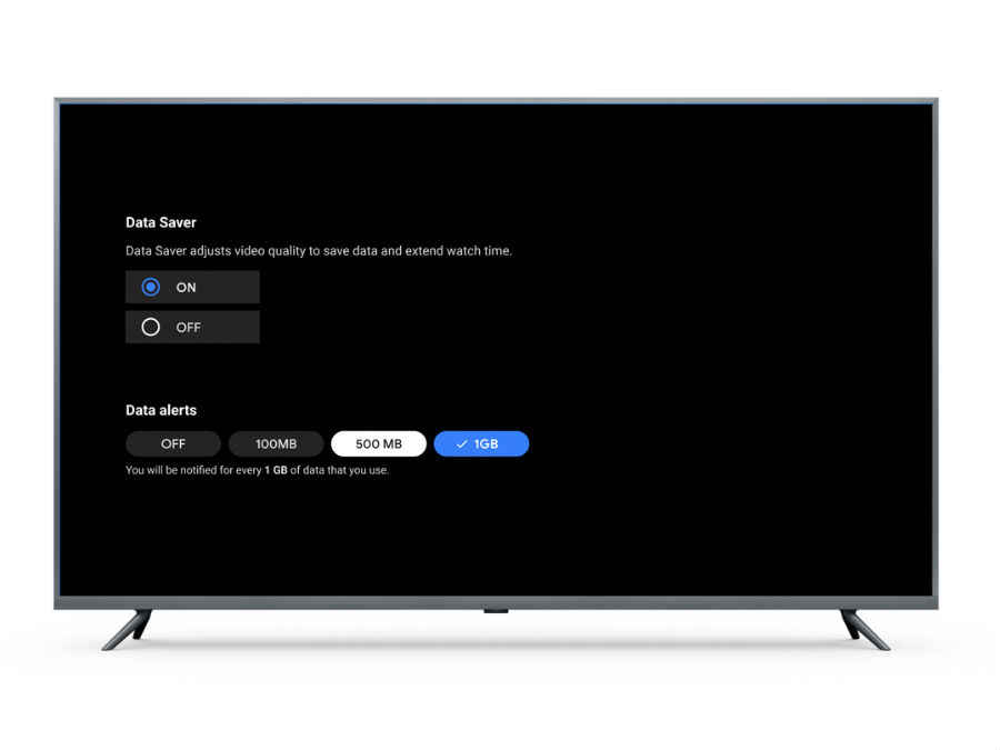 The Mi Box 4K brings the Data Saver feature found on the Mi TV.