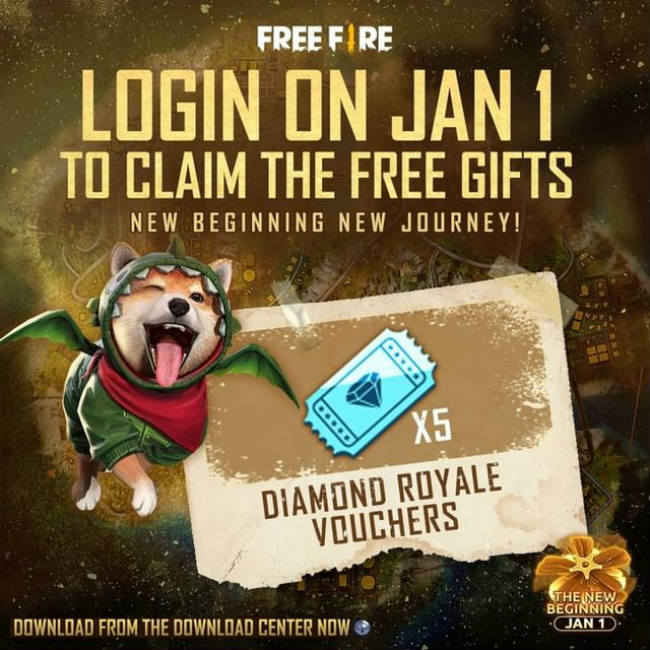 Garena Free Fire To Offer Bermuda Remastered Map Free Diamond Royale Vouchers And More On Jan 1 2021 Digit