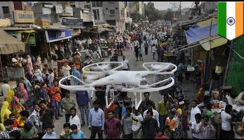 Lucknow Police to use pepper spraying drones on unruly crowds