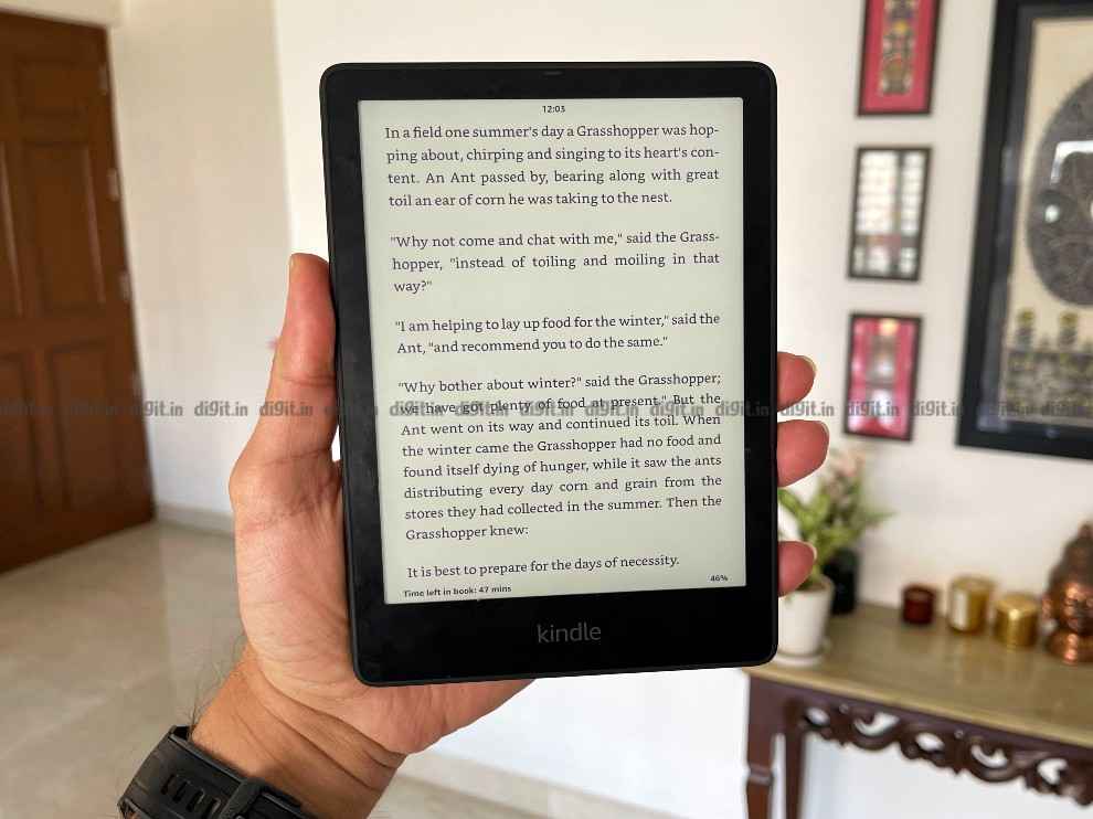 Kindle Paperwhite Signature Edition Review - Display