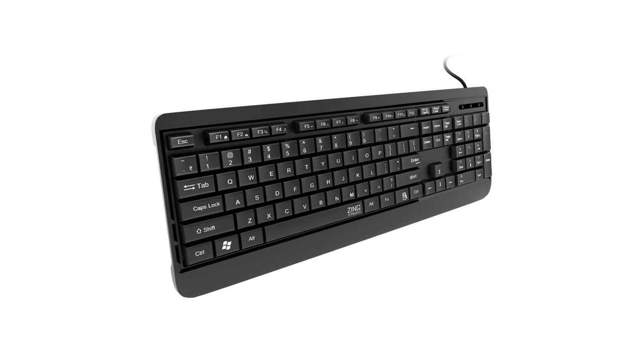 ZinQ ZQ-1133 wired keyboard launched in India at Rs 799