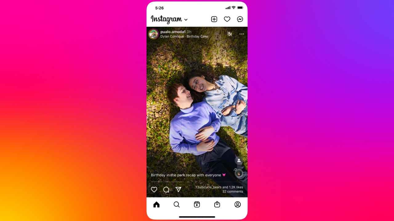 Instagram tests Tik-Tok-like full-screen video posts on the feed