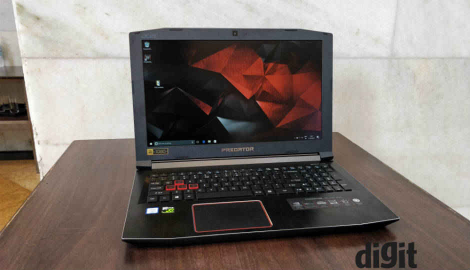 Acer Predator Helios 300 gaming laptop with Intel Core i7, GTX 1060/1050Ti unveiled