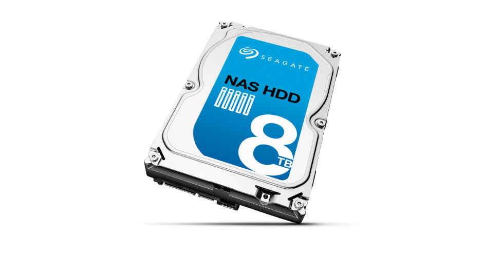 Seagate announces new NAS HDD in storage capacities of upto 8TB