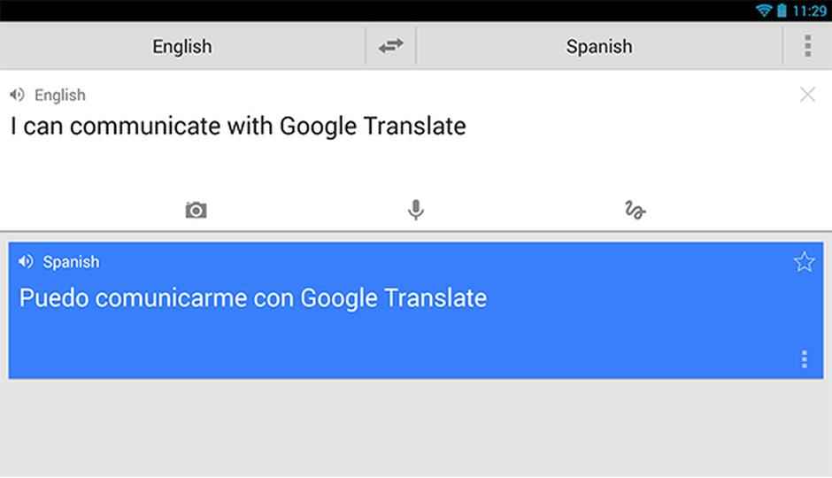 Google’s Translate app to soon support real-time voice translation