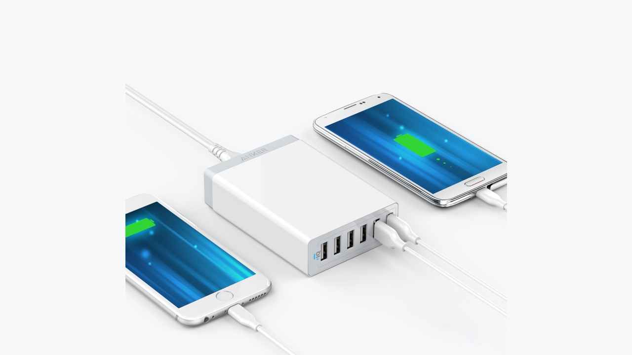 Anker launches its 60W, super compact 6 Port USB Wall charger for Rs 3,499