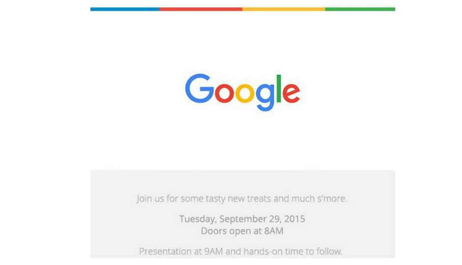 Google announces event for September 29, might launch Nexus devices