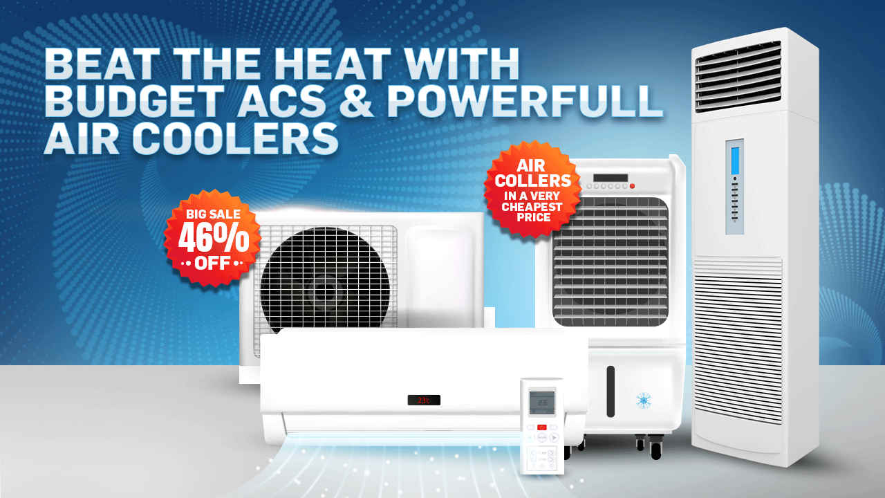 ACയും കൂളറും അത്ര ചെലവേറിയതല്ല, ഈ Hot Dealsൽ വാങ്ങുകയാണെങ്കിൽ...