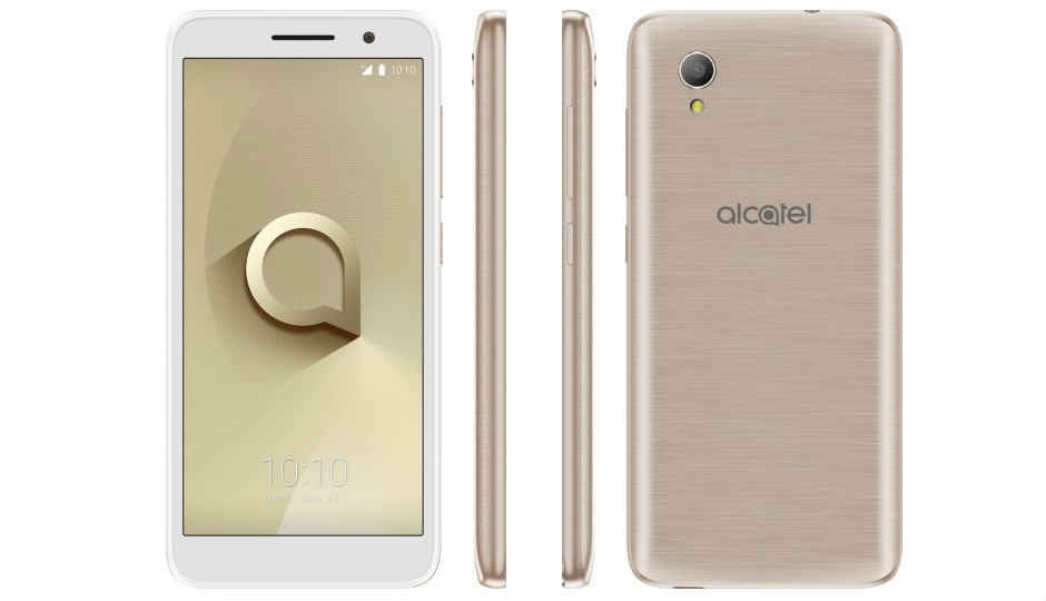 Alcatel 1 budget smartphone running on Android Go spotted online