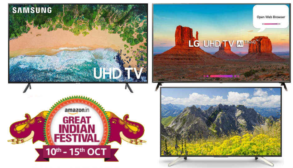 Amazon Festival Sale: Last chance to avail 55-inch 4K TV deals from Sony, Samsung, LG and more
