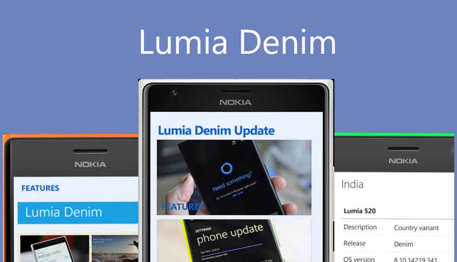 Denim update starts rolling out to Lumia devices