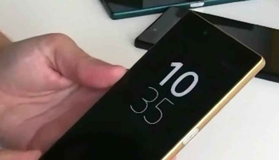 Sony Xperia Z5 hands-on video leak: 23MP rear camera, fingerprint sensor