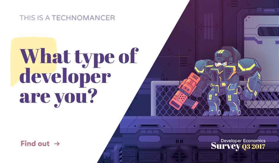 Participate in the Developer Economics Survey and win awesome goodies!