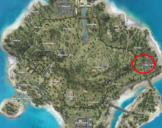 Garena Free Fire Notable Landing Areas On The Bermuda Map Digit