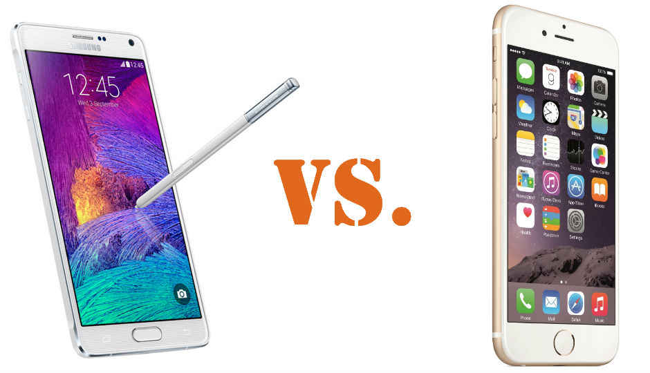 Samsung Galaxy Note 4 vs. iPhone 6 Plus: Specs Showdown