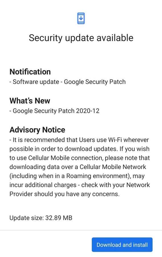 Nokia 2.4 update December