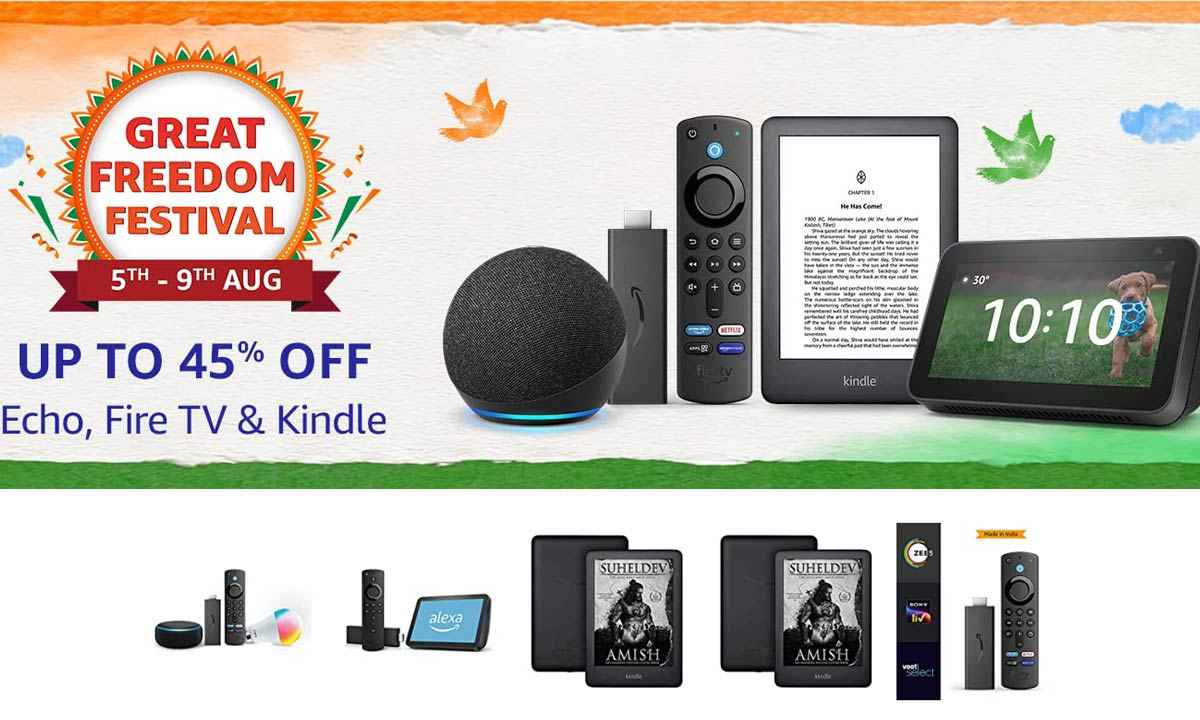 Amazon Great Freedom Festival: Best deals and offers on Amazon devices