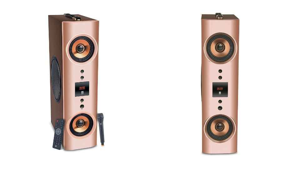 iBall Karaoke Booster Tower speakers launched at Rs. 8,050