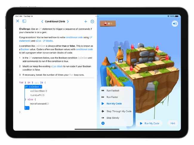 Apple Swift Playground app