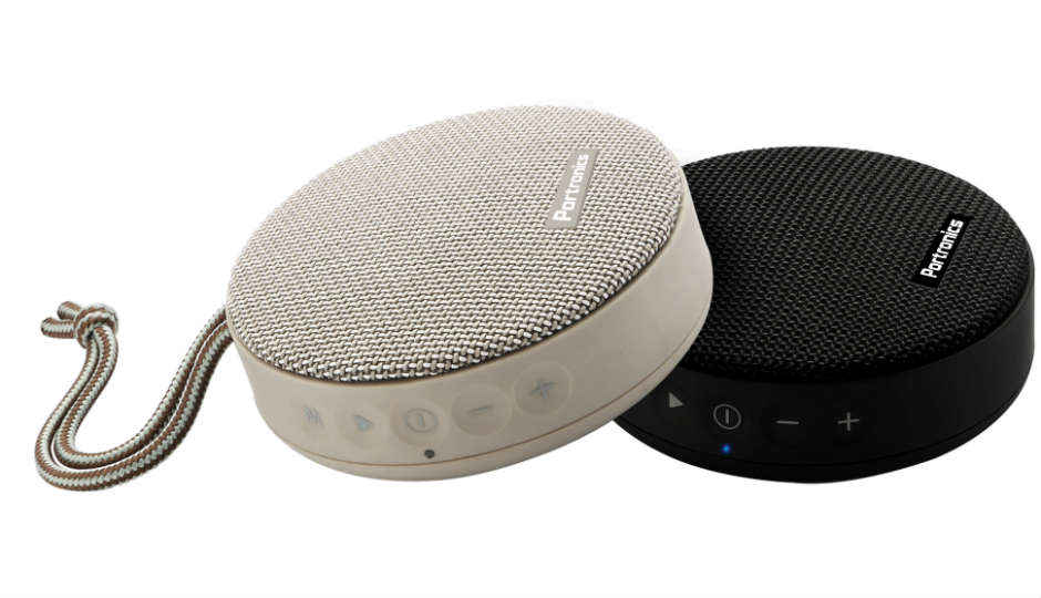 Portronics Sound Bun portable Bluetooth speakers launched at Rs 1,999