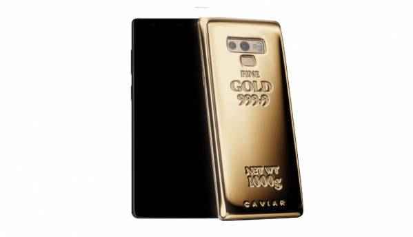Caviar’s version of Samsung Galaxy Note 9 comes laden with a 1Kg block of pure gold!