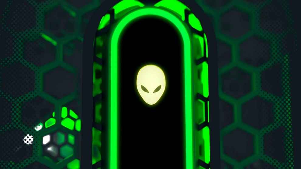 alienware wallpaper hd green