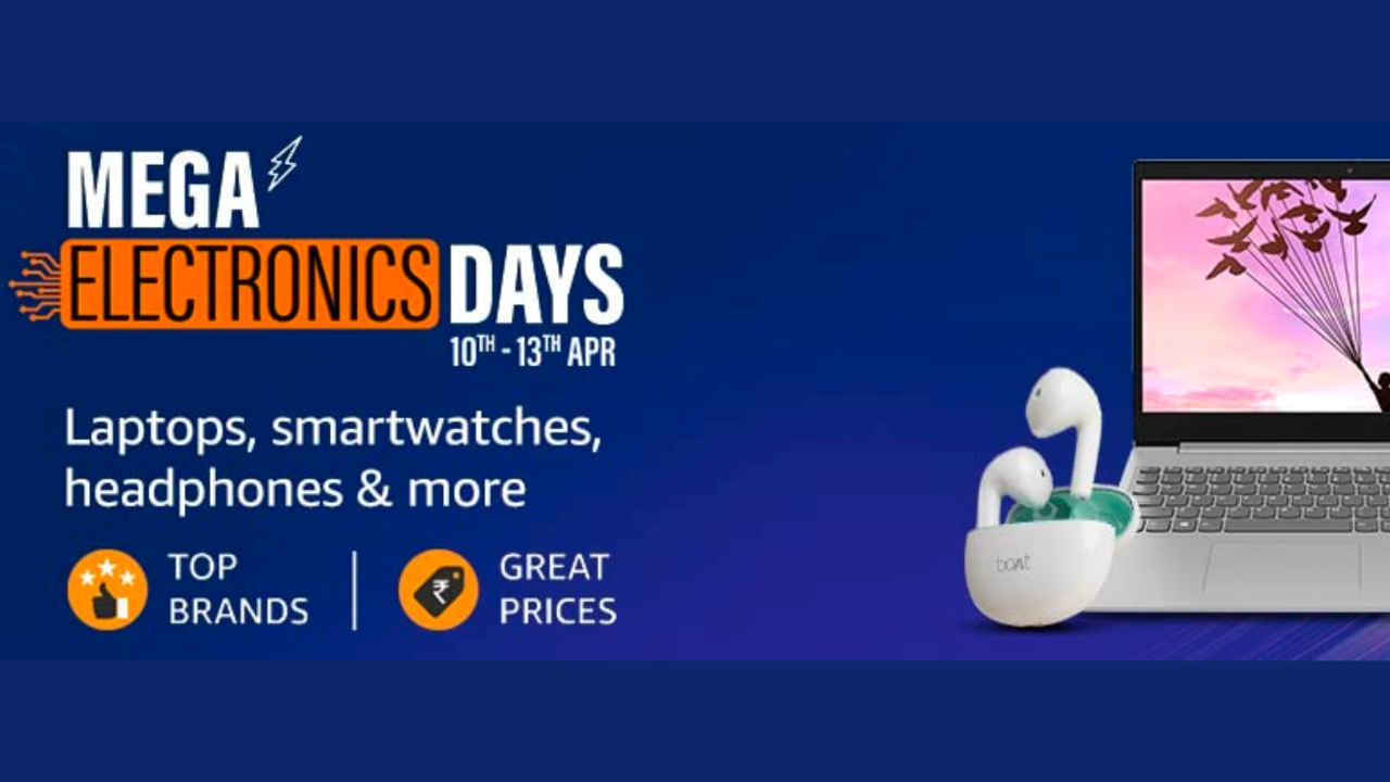 Here are 5 attractive deals on Amazon Mega Electronics Days Sale