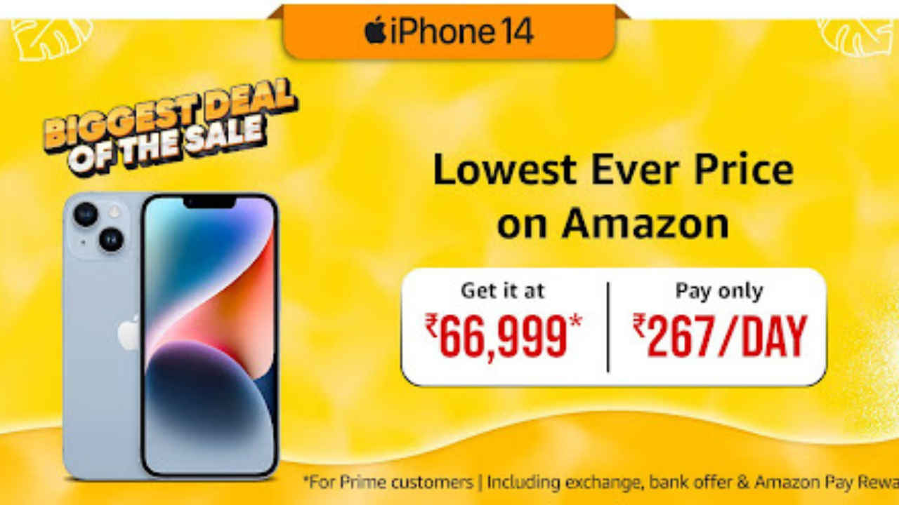 Amazon Great Summer Sale: Want the iPhone 14 cheap, but can’t wait till Diwali, then check out this deal