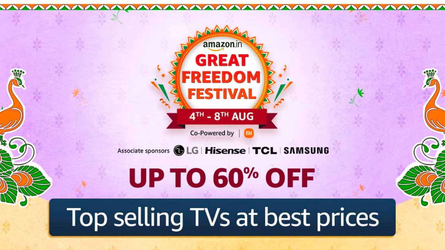 Amazon Great Freedom Festival Sale 2023: Save the most on these TV offers