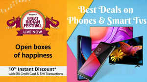 Amazon ಸೇಲ್‌ನಲ್ಲಿ ಲೇಟೆಸ್ಟ್ ಫೋನ್ ಮತ್ತು ಸ್ಮಾರ್ಟ್​ಟಿವಿ ಕೈಗೆಟಕುವ ಬೆಲೆಗೆ ಭರ್ಜರಿ ಡೀಲ್‌ ಲಭ್ಯ